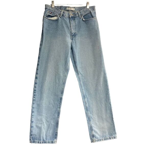 TOMMY HILFIGER Women’s Boyfriend Jeans Blue Size 10 - Picture 1 of 16